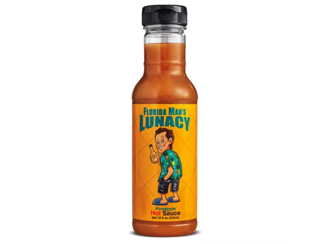 Firehouse Subs Florida Man’s Lunacy Pineapple Hot Sauce